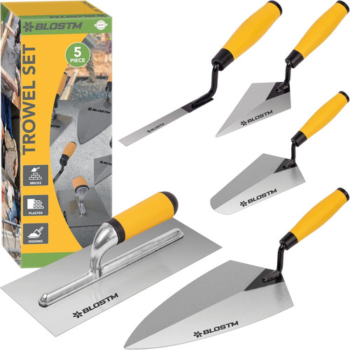Piece bricklaying trowel set - bricklaying,