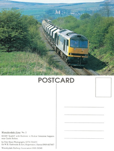 Vintage postcard wensleydale - postcard,