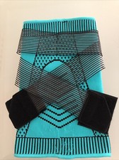 Bandage knee pad support bandage Sport Knitted Kneecap Anti-Slip large green run