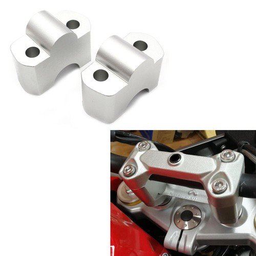 30mm height adapters silver - 30mm,