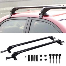 110cm Lockable Cars Roof Rack Cross Bars Luggage Carrier For Focus MK2 2012-2021