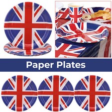 Union Jack Plates 23cm –