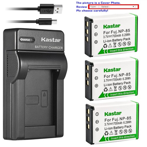 Kastar battery slim - slim, charger