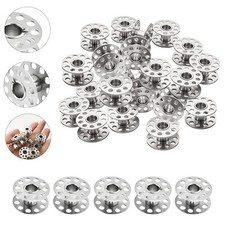 1-200x Metal Bobbins - Sewing Machine Steel Spool Universal Fits Most Brands
