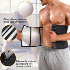 Trimmer Belt Weight Loss Fat Burner Body Shapers Waist Trainer Sauna Sweat