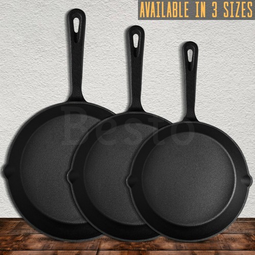 Frying pan pre - frying, pre-seasoned
