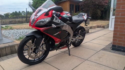Aprilia 125 3300 miles - aprilia, rs