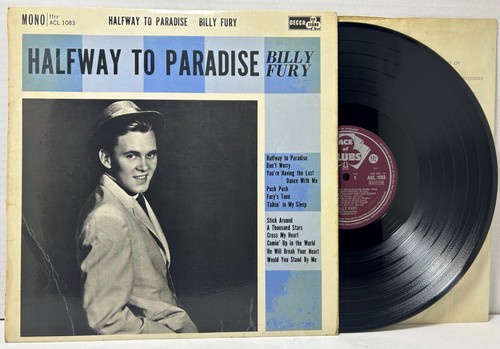 Billy fury halfway to - lp,