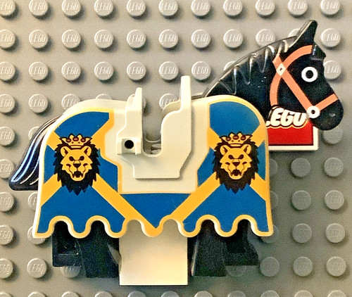 Lego saddlecloth horse - lego,