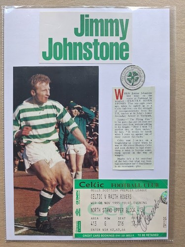Jimmy johnstone celtic - johnstone, celtic's