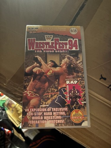 Wwf wrestlefest 1994 vhs video - wwf,