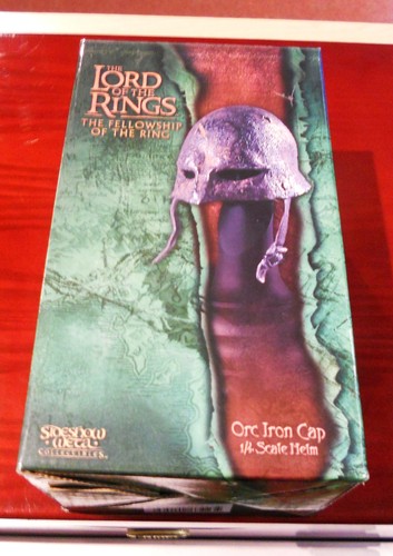 Lotr orc iron cap 1 - lotr, 1/4