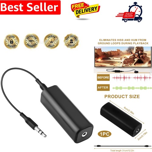 Noise filter with - 3.5mm, audio
