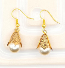 Vintage Imitation Pearl Drop