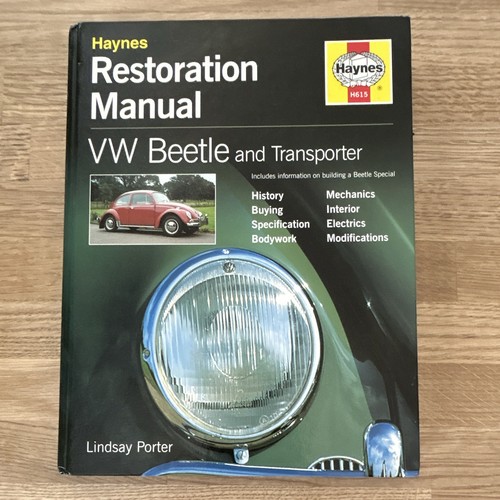 Haynes hardback manual - h615, vw