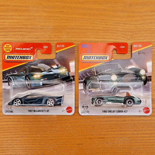Matchbox pair 1997 mclaren - mclaren, f1