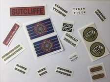 Decals (Transfers) x 2 Model