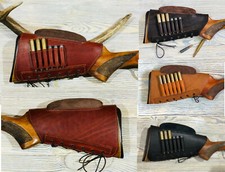 Leather Rifle Buttstock Cover