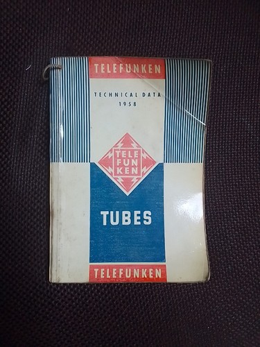 Telefunken tubes data book - data,