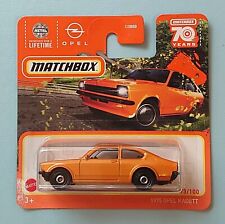Matchbox Cars. '1975 Opel