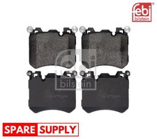 BRAKE PAD SET, DISC BRAKE FOR