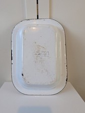 Vintage Wartime Enamel Bowl "Foreign [Import, Batch] 28"