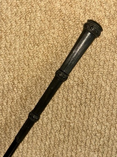 Antique slender walking stick - walking,