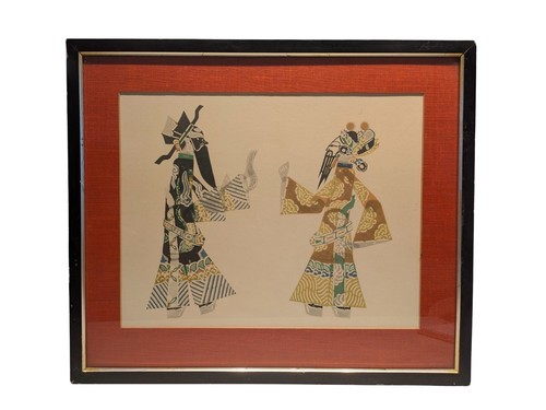 Vintage chinese shadow - vintage, puppet