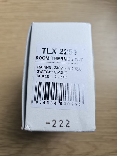 Sunvic tlx2259 room thermostat - sunvic,