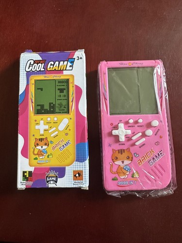 Brick game console handheld - game,