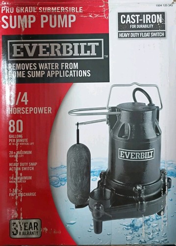 Everbilt 4hp cast iron - everbilt, cast-iron