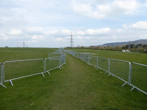 Photo 6x4 path - with, temporary