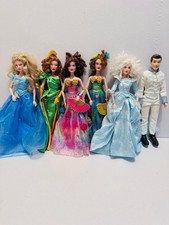 Disney Cinderella Live Action Film Doll Set Ugly Sisters Stepmother Rare Set