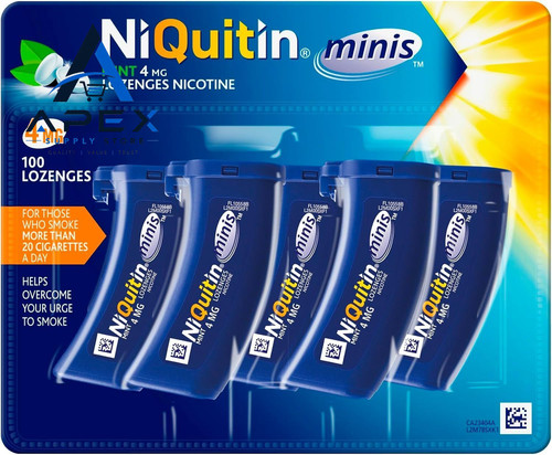 Niquitin 4mg minis mint - niquitin,