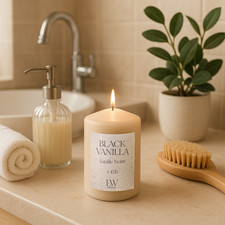 Scented Pillar Candle Large