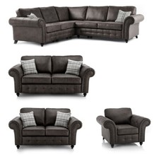 Oakland charcoal grey large - charcoal,