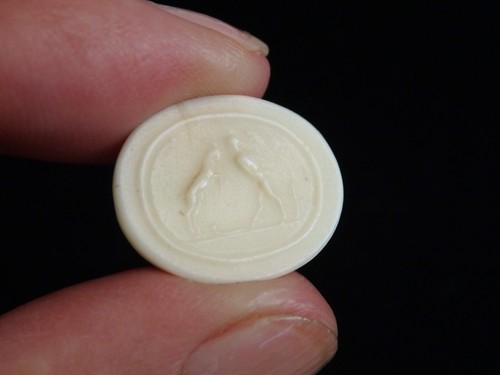 Satyr and goat cream - cream, venetian