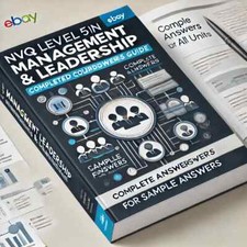 NVQ Level 5 Diploma in