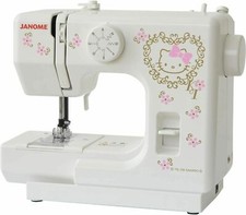 KT-35 JANOME Sanrio Hello Kitty electric sewing machines compact w/Tracking# JP