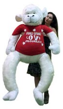6 Foot Giant Stuffed White
