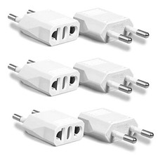 6pcs european travel plug - travel,