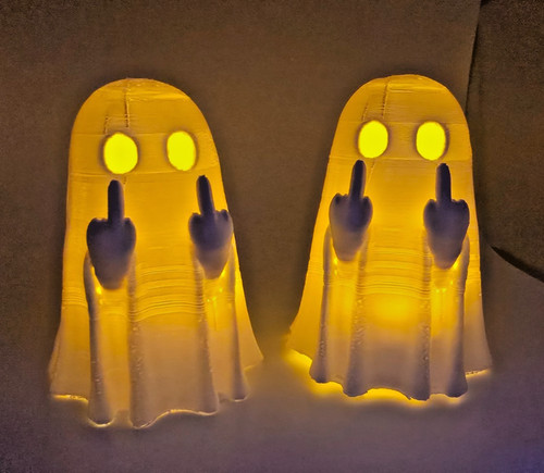 Funny ghost tea light - funny,