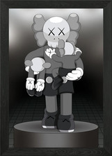 Kaws Framed Wall Art Poster