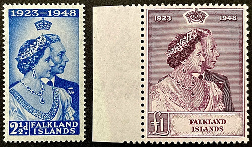 Falkland islands 1948 - 1948,, george