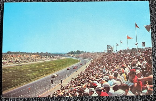 Vintage nascar postcard - vintage,