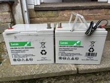 12v 85ah lucas - 2x,