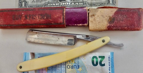 Old straight razor edv - razor,