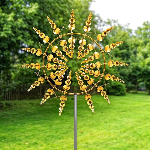 Kinetic windmill sculpture - windmill,