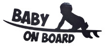 1x Baby on Board Decal Vinyl