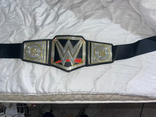 WWE World Heavyweight Champion Wrestling Title Belt Toy Replica Mattel 2014 LOOK